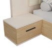 Forte Каркас ліжка + тумбочки, RCQL1164B-Q312 - Home Club, зображення 12