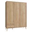 Forte Шафа для одягу L, HLTS731LEC-D108 - Home Club, зображення 6