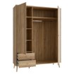 Forte Шафа для одягу L, HLTS731LEC-D108 - Home Club, зображення 7