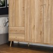 Forte Шафа для одягу L, HLTS731LEC-D108 - Home Club, зображення 11
