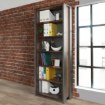 Forte Висока відкрита шафа Clif Old – Wood Vintage/Бетон, CLFR716-C546 - Home Club