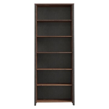 Forte Висока відкрита шафа Clif Old – Wood Vintage/Бетон, CLFR716-C546 - Home Club