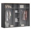 Forte Шафа для одягу, BHLS951-M954 - Home Club, зображення 8