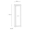Forte Шафа 50 см Zumba «Бетон/Old – Wood Vintage», ZMBS712-C764 - Home Club, зображення 6
