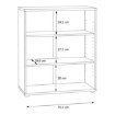 Forte Невелика книжкова шафа Old – Wood Vintage, T2KR60-H51 - Home Club, зображення 5