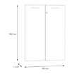 Forte Комплект дверей с замком, KFLF321-120 - Home Club, изображение 4