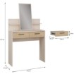Forte Туалетний столик, RCQT421-Q312 - Home Club, зображення 7
