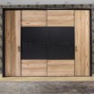 Forte Шафа 270 см Dalate Дуб Катанія/Чорний, DQLS82411-M267 - Home Club