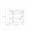 Forte Комод, SNWK22-C50 - Home Club, зображення 5