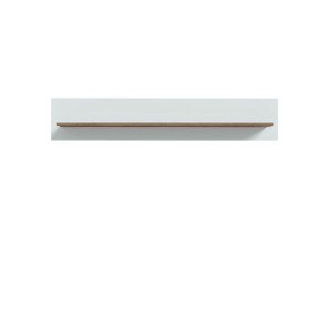 Forte Настінна полиця 160 см Penkridge Secret Grey/Шляхетний дуб, BHLB01-M848 - Home Club