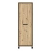 Forte Шкаф 70 см Trondheim, дуб Artisan/черный дуб, TDHS811-C773 - Home Club, изображение 2