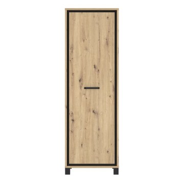 Forte Шафа 70 см Trondheim Дуб Artisan/Дуб чорний, TDHS811-C773 - Home Club