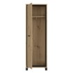 Forte Шкаф 70 см Trondheim, дуб Artisan/черный дуб, TDHS811-C773 - Home Club, изображение 3