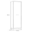 Forte Шкаф 70 см Trondheim, дуб Artisan/черный дуб, TDHS811-C773 - Home Club, изображение 6