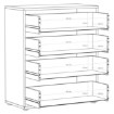 Forte Комод, T2KK212-U60 - Home Club, изображение 7