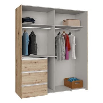 Forte Шафа для одягу, W2QS8233S-D78 - Home Club