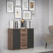 Forte Комода в стилі лофт, 105 см, TOKK233-N09 - Home Club