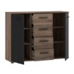Forte Комода в стилі лофт, 105 см, TOKK233-N09 - Home Club, зображення 3