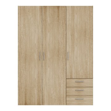 Forte Шафа 140 см з висувними ящиками, дуб «Сонома», BRKS831-D30F - Home Club