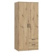 Forte Шафа 80 см з висувними ящиками Niko, дуб Artisan, NIKS81-D78 - Home Club, зображення 4