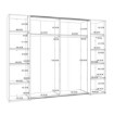 Forte Шафа 270 см Narago Дуб Artisan/Чорний, RXGS82511-M108 - Home Club, зображення 7