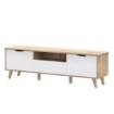 Forte Тв-тумба 180 см Vankka, дубова дошка/білий, VNKT131-L25 - Home Club, зображення 8