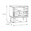 Forte Приліжкова тумба, HLTK111EC-M793 - Home Club, зображення 7