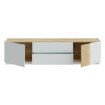 Forte Тв-тумба з висувними ящиками, 200 см, Lewisville, Secret Grey/Дуб Mauvella, LWST131-M742 - Home Club, зображення 3