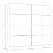 Forte Шкаф-купе с зеркалом 220 см Ingalill, песочный, SHMS92412-U60 - Home Club, изображение 5