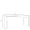 Forte Розкладний стіл 160x90 см Jytana, TBLT7029-D108 - Home Club, зображення 6