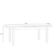 Forte Розкладний стіл 160x90 см Jytana, TBLT7029-D108 - Home Club, зображення 7