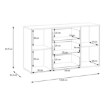 Forte Комод, OKYK231-Q344 - Home Club, зображення 9