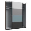 Forte Шафа для одягу, RVXS824E1-N41 - Home Club, зображення 2