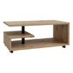 Forte Кофейный столик на колесиках 105x60 см Bailey, дуб Artisan, BL1T01-D78 - Home Club, изображение 3