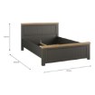 Forte Каркас ліжка, PNTL1142-Q243 - Home Club, зображення 5