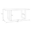 Forte Стіл, що не розкладається, TBLT443-D78-904 - Home Club, зображення 4