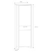 Forte Шафа 70 см Clif Old – Wood Vintage/Бетон, CLFS712-C748 - Home Club, зображення 6