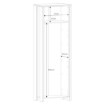 Forte Шафа 70 см Clif Old – Wood Vintage/Бетон, CLFS712-C748 - Home Club, зображення 7