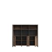 Forte Низька широка шафа Clif Old – Wood Vintage/Бетон, CLFR331-C546 - Home Club, зображення 3
