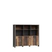 Forte Низька широка шафа Clif Old – Wood Vintage/Бетон, CLFR331-C546 - Home Club, зображення 4