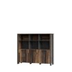 Forte Низька широка шафа Clif Old – Wood Vintage/Бетон, CLFR331-C546 - Home Club, зображення 6