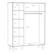 Forte Шафа для одягу, CVRS831LEC-D108 - Home Club, зображення 13