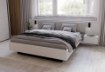 Forte Ліжко з ящиком для речей та тумбочками 180x200 см Nektarius Secret Grey, NKRL2182-M759 - Home Club, зображення 2