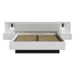 Forte Ліжко з ящиком для речей та тумбочками 180x200 см Nektarius Secret Grey, NKRL2182-M759 - Home Club, зображення 4