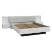 Forte Ліжко з ящиком для речей та тумбочками 180x200 см Nektarius Secret Grey, NKRL2182-M759 - Home Club, зображення 6