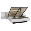 Forte Ліжко з ящиком для речей та тумбочками 180x200 см Nektarius Secret Grey, NKRL2182-M759 - Home Club, зображення 8