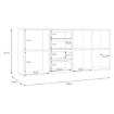 Forte Комод L, CDGK241-C881 - Home Club, зображення 7