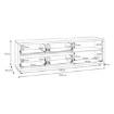 Forte Тв-тумба, FCRT222LB-Q288 - Home Club, зображення 12