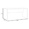 Forte Письменный стол 160x80 см Duro, DURB201-T75 - Home Club, изображение 4