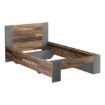 Forte Односпальне ліжко 120x200 см Clif Old – Wood Vintage/Бетон, CLFL1121-C546 - Home Club, зображення 4